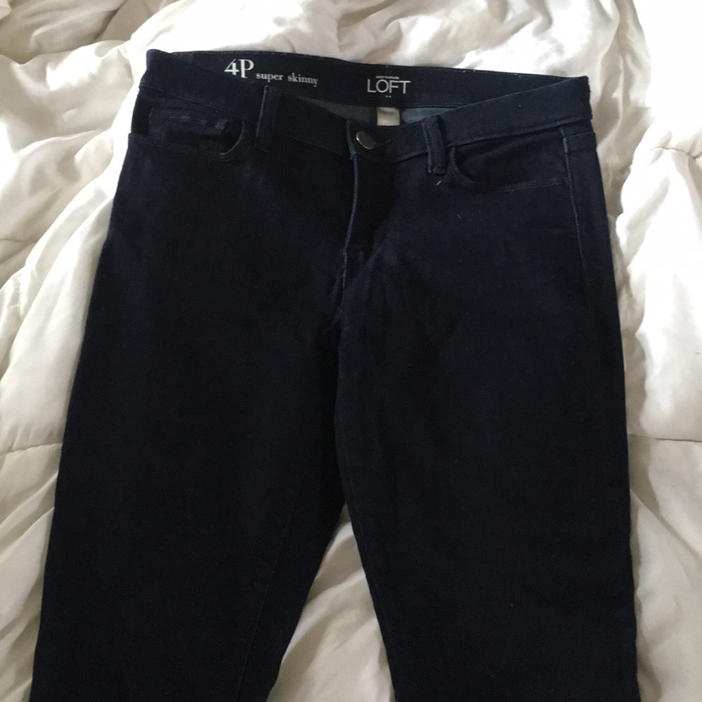Dark Blue Super Skinny Jeans